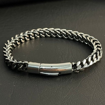 Vintage Chain Link Men Bracelet Handmade