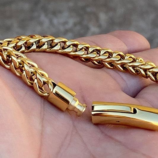 Vintage Chain Link Men Bracelet Handmade