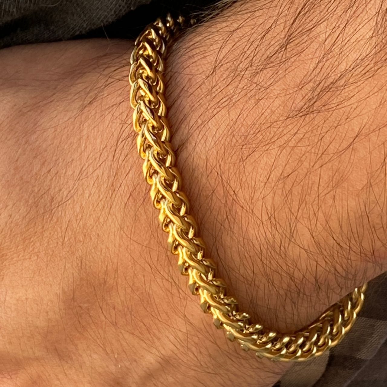 Vintage Chain Link Men Bracelet Handmade